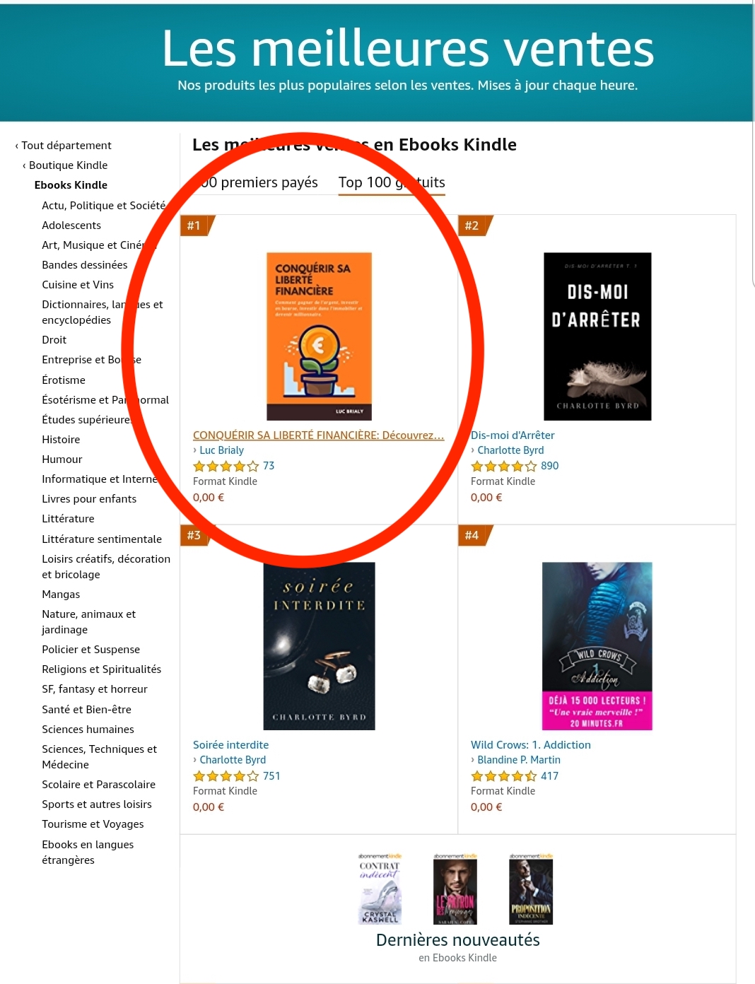 Publiez votre 1er livre sur Amazon Kindle en 7 jours